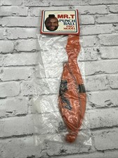Bola perforadora vintage 1983 nueva modelo Mr T Pro naranja en paquete original