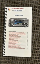 ICOM IC-7300  Mini Manual by Nifty Ham Accessories