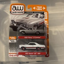 2022 Auto World 'DELUXE 2 PACK' "GM CLASSICS", El Camino Buick, Rel. 2A Target