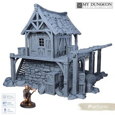 Food Store Warehouse 28mmTerrain Gelände Fan...