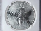 NobleSpirit 2021 W West Point American Silver Heraldic Eagle T-1 FDCI NGC MS70