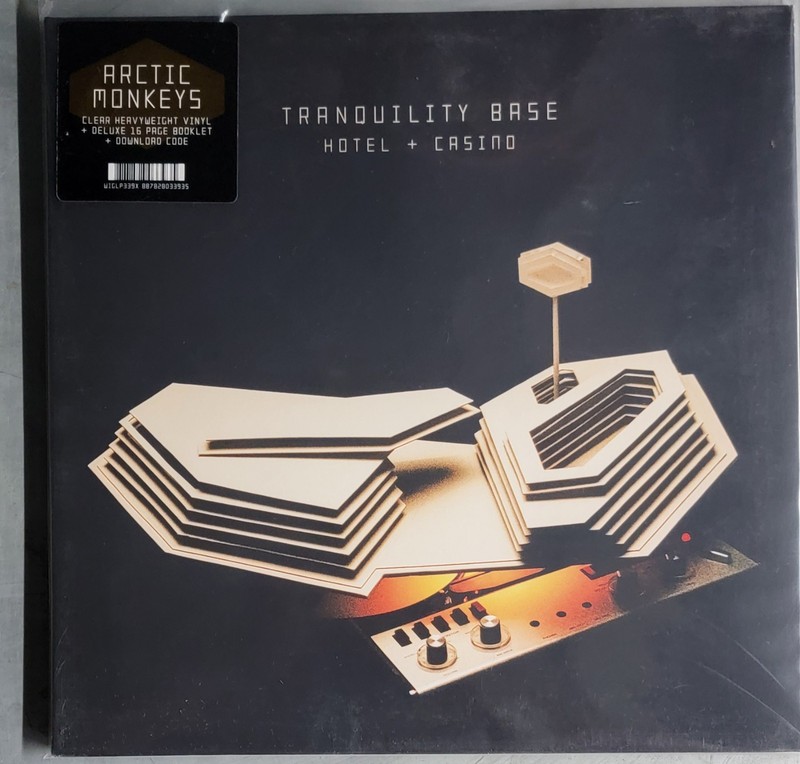 Arctic Monkeys Tranquility Base Vinyl LP Indie Exclusive Clear Wax Booklet NM