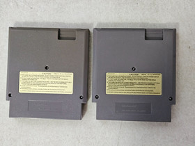 PAQUETE DE JUEGO CARTUCHOS NINTENDO NES ZELDA & LINK GRIS PROBADO CON FUNDAS