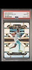 2023 Select Brandon Miller #80 Rookie Silver Prizm RC PSA 10 Hornets
