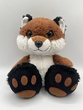 AURORA Taddle Toes TRICKSTER Fox Big Feet 10" Plush 16328