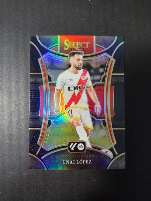 2023-24 Panini Select La Liga Unai Lopez Black Prizm 1 of 1 1/1