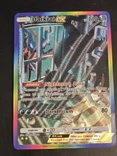 Darkrai EX 202/155 Pokemon TCG Pocket Space-Time Smackdown Textured Fanart Card