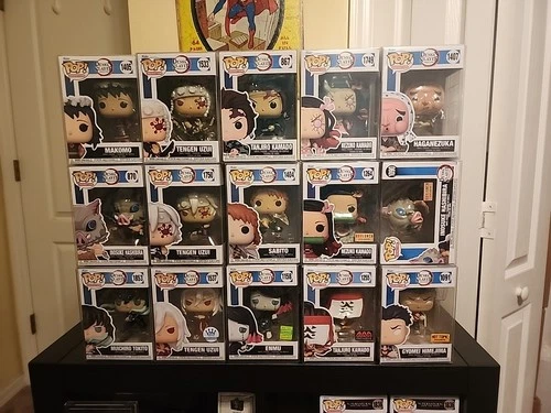 Demon Slayer Funko Pop Pick 6 For $35 Commons Or Exclusive No Pop Protectors.