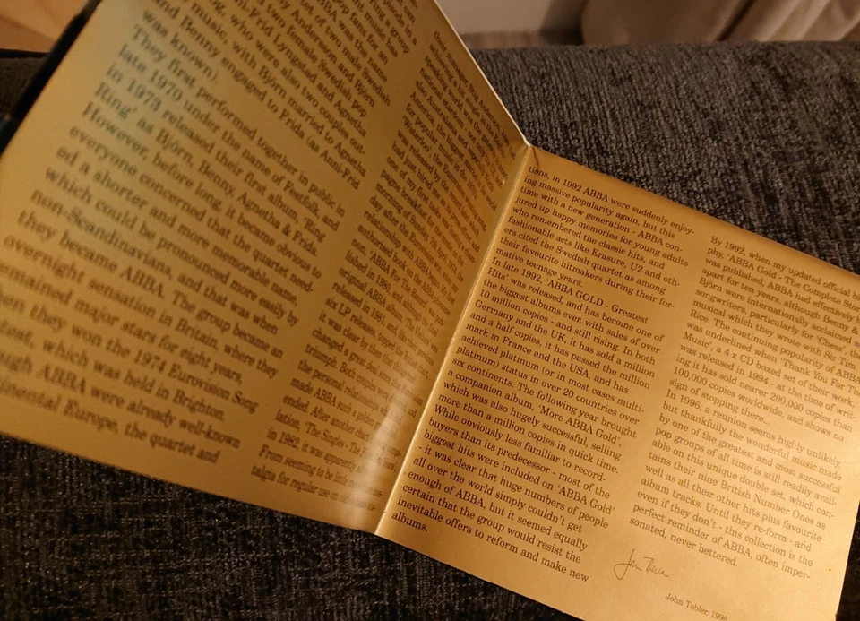 Abba - Forever Gold. 1996 2 CD Album Collection - Abba Gold & More Abba Gold - Image 4 of 4