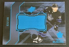 2023-24 SPx Hockey Finite Rookies Blue #F-19 Bobby McMann /199 - Boston Bruins