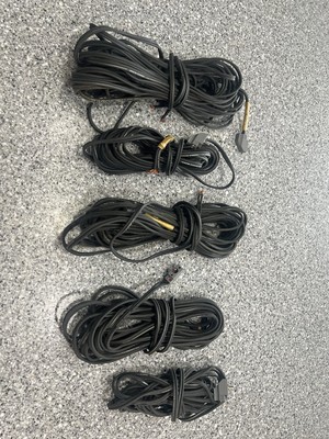 USAV - Set 5 Cavi Per Altoparlanti Bose Lifestyle Acoustimass, RCA A Filo Nudo, 16 AWG, 6m E 12m