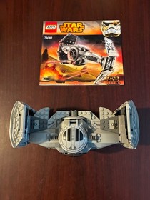Lego Star Wars TIE Advanced Prototype 75082 Ship No Minifig Incomplete