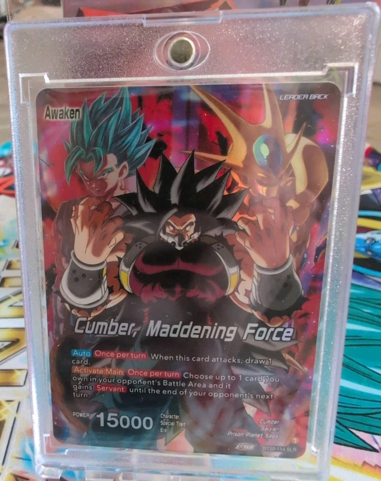 Cumber, Maddening Force Alt Art Foil DRAGON BALL SUPER Masters EN BT20-114 SLR - Image 2 of 4