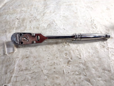 Snap-on Tools Usa New Style 38 Drive 100 Tooth Chrome Flex Head Ratchet Ff100