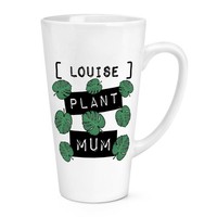 Personalisiert Pflanze Mutter 483Ml Groß Latte Becher Tasse Tag Best Toll Liebe