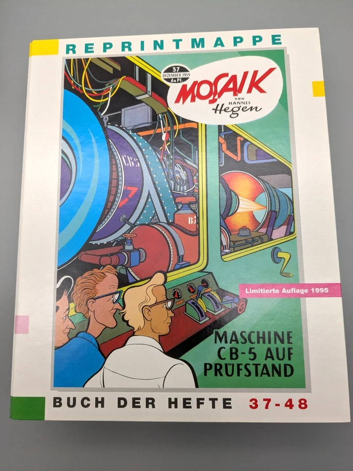 Mosaic Reprint Map Booklet 37-48 Lim. Edition 1995 With Carton B1 - Image 4 of 4