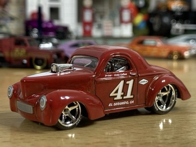 Hot Wheels 1941 Willys Salt Flats Silver Series Custom Wheel Swap