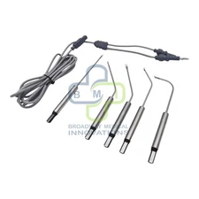 Bipolar Electrodes Set Electro Surgical ENT instruments High Quality