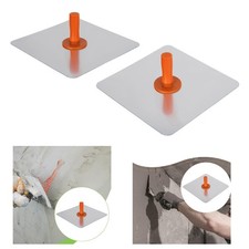 Aluminum Plaster Hawk Lightweight Mud Plate for Bricklaying Concrete Cement