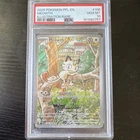 Pokémon Meowth 106/094 Illustration Rare Holo Phantasmal Flames PSA 10 2025