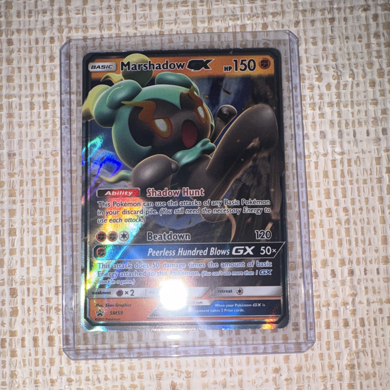 The Pokémon Company Pokémon TCG Marshadow GX SM59 SM Promo Holo 150 HP 2017