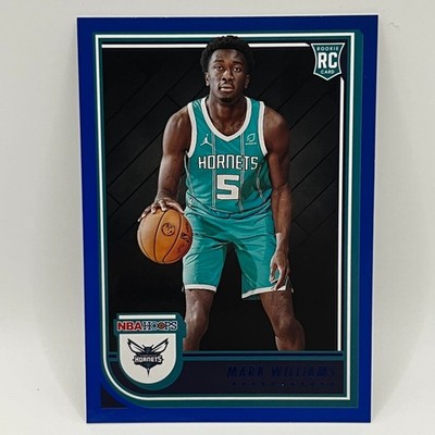 2022-23 Panini NBA Hoops Rookies Blue Mark Williams RC #245 CLT