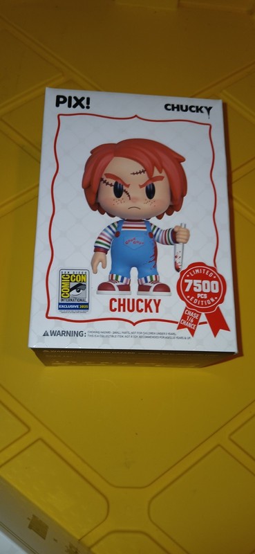 Rare New 2025 Sdcc Comic Con Exclusive Limited Edition Le Thrilljoy Pix Chucky