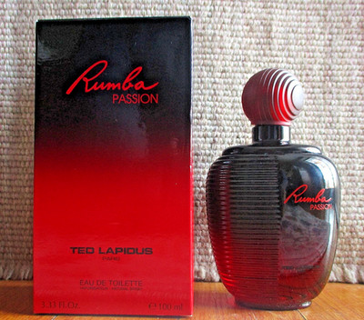 RUMBA PASSION Ted Lapidus 3.33 fl oz EDT Spray BRAND NEW Discontinued Fragrance