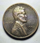 💥 1956 D Lincoln Wheat  Penny Nice Tone - Plating Planchet ERROR? Black Copper