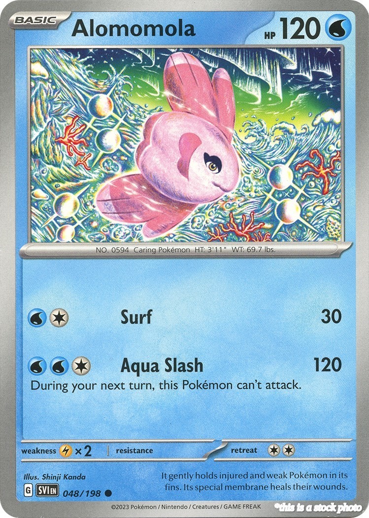 Alomomola SVI 048/198 Pokémon Scarlet & Violet Base Set Common EN NM