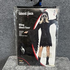 Ghost Face Scream Costume Bling Edition Adult Ghostface Xl Female Dress