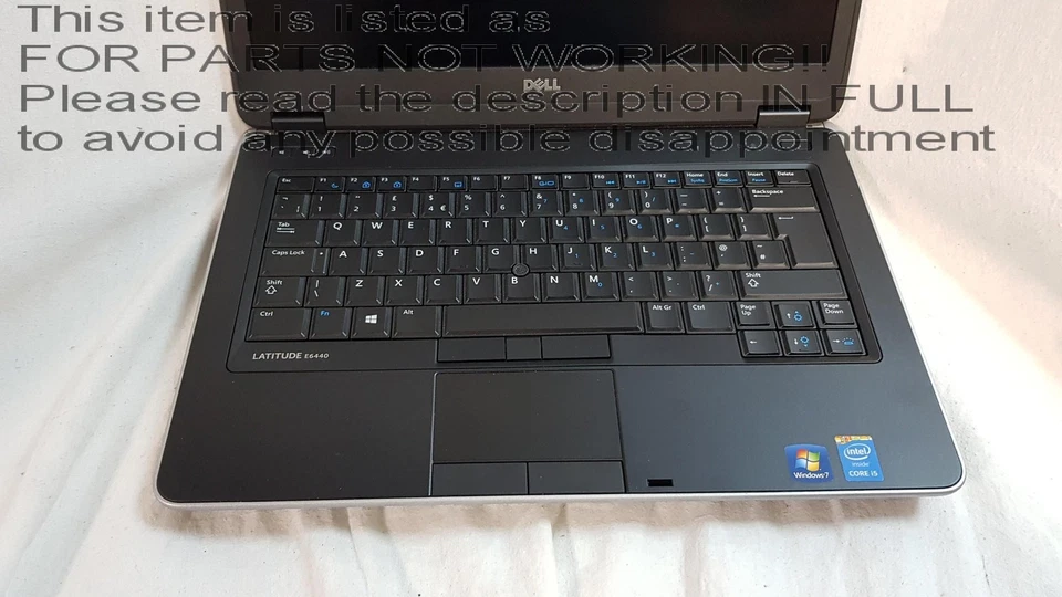 FOR PARTS! Dell latitude e6440 14" Laptop Intel Core i5-4310M - Image 4 of 4