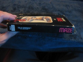 Maze Atari 2600 Sears Telegames Video Game Complete in Box CIB
