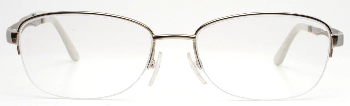 SAFILO SA6024 V9G Silver Womens Oval Half Rim Eyeglasses 54