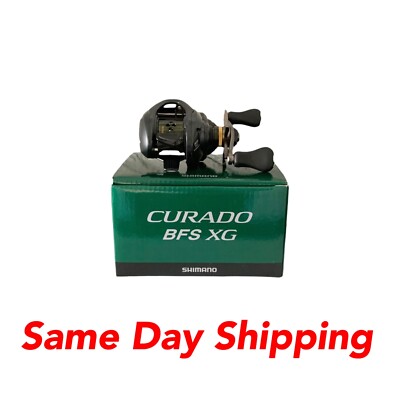 shimano cubfsxg curado bfs 8.2:1 Low Profile Reels (CUBFSXGL) Fishing : Sports & Outdoors Whats more Shimano Curado BFS XG 8.2:1