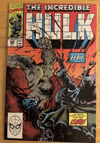 Incredible Hulk #368; David Story, Kieth Art; Mr Hyde, Doc Samson, 1st Pantheon