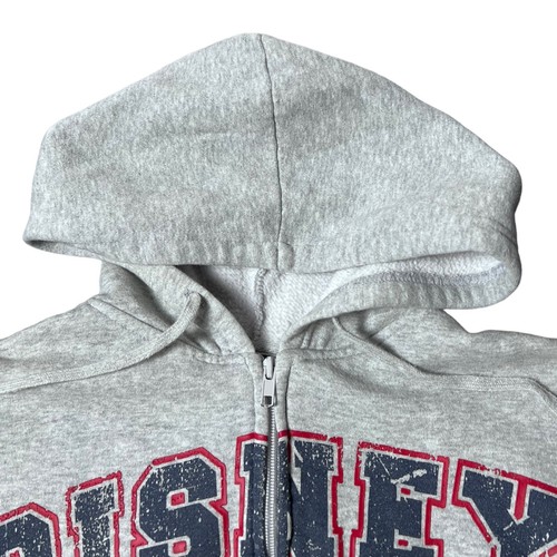 Disney XXL Athletic Dept grau Full Zip Mickey Mouse Grafik Hoodie Herren Gr. S - Bild 3 von 8