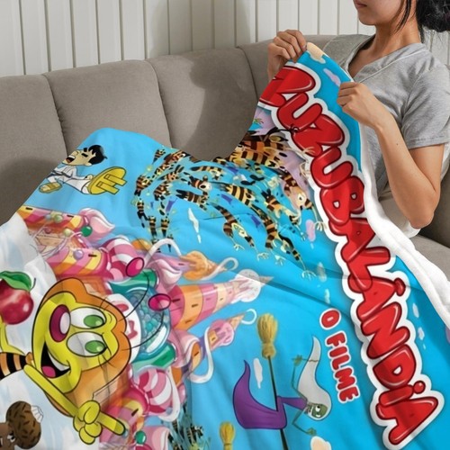 Zuzubalandia Blanket Flannel Sofa Bed Throw for Kids Birthday Gift - Picture 8 of 14