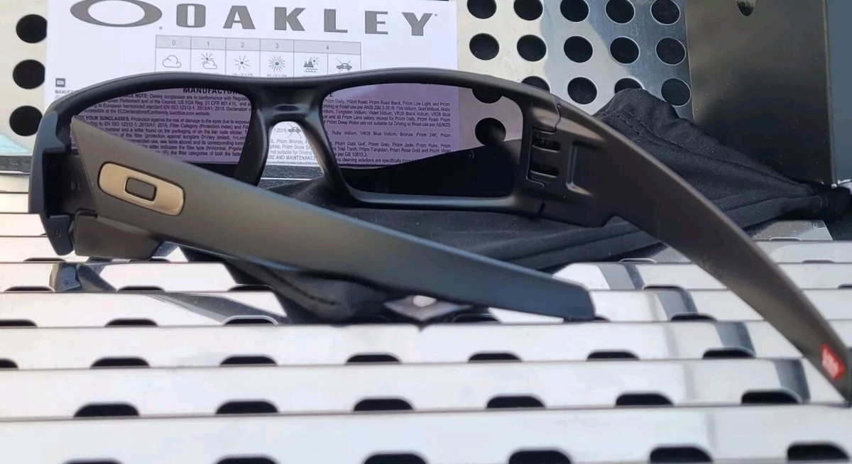 New Oakley GASCAN 9014-4360 Sunglasses Matte Black w/ Prizm New Oakley GASCAN 9014-4360 Sunglasses Matte Black w/ Prizm