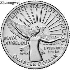 2022 American Women Quarter Maya Angelou (P Mark) - Free shipping