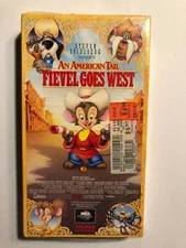 NEW AN AMERICAN TAIL FIEVEL GOES WEST STEVEN SPIELBERG VHS MCA