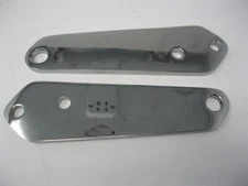 Chrome Foot Peg Relocation Plates for 91-17 Harley-Davidson Dyna Models 49354-01