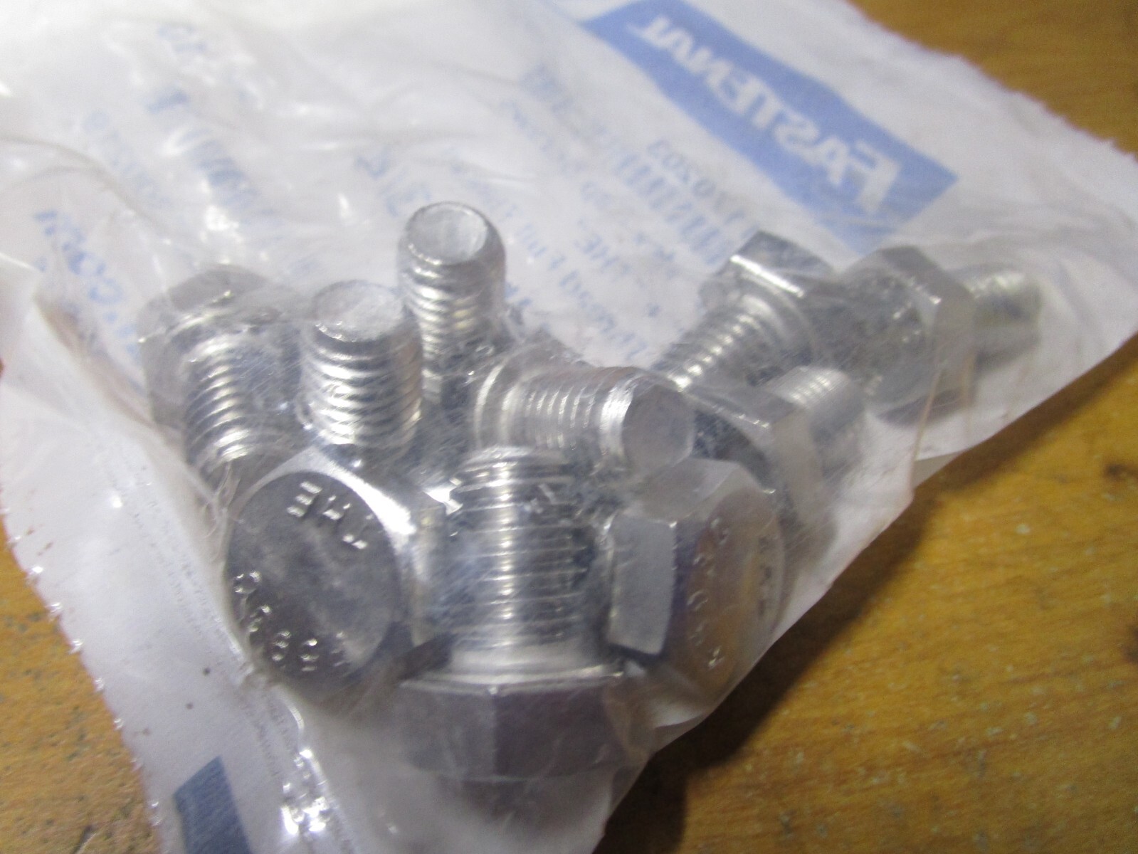 Qty 250) 5/8-11 x 1 3/4 Stainless Steel Hex Cap Screw / Bolt 18-8 / 304