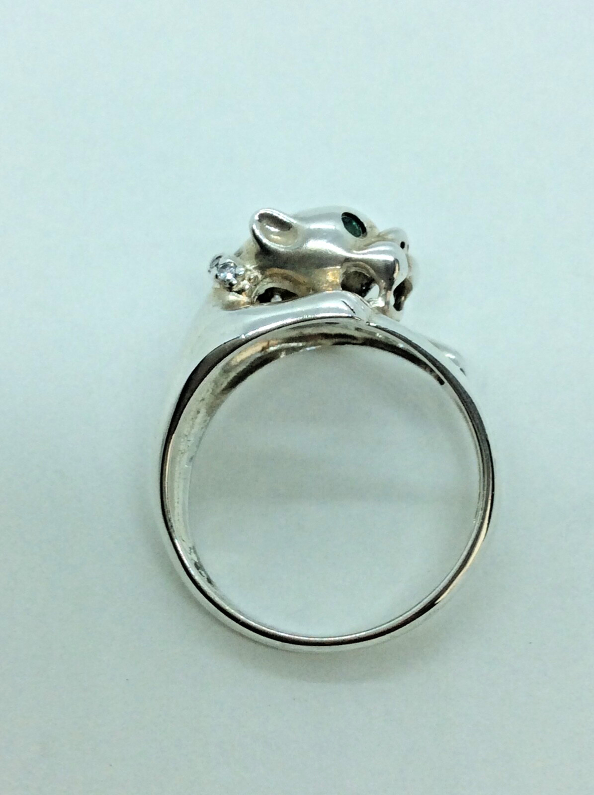 Large Monkey Dome Statement Ring. Solid Sterling … - image 6