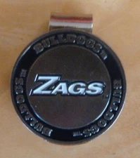 ZAGS Gonzaga University Bulldogs 1" Golf Ball Markers 2 Side ~ NCAA