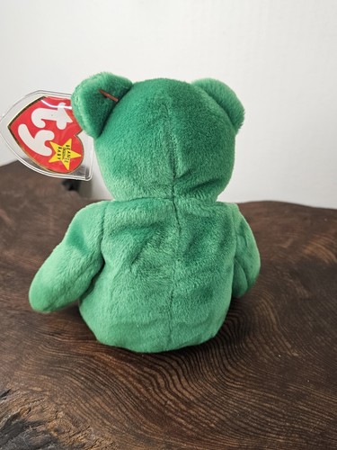 Ty Beanie Baby Erin The Bear 1997 Retired Plush Toy - Picture 5 of 8