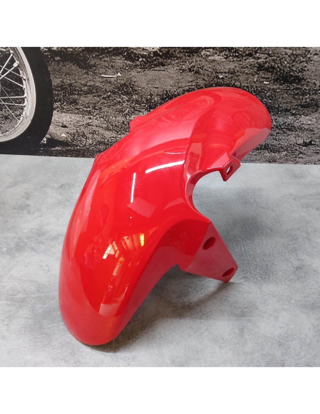 Garde-boue avant Honda CBR650F rouge finition premium ABS injecté