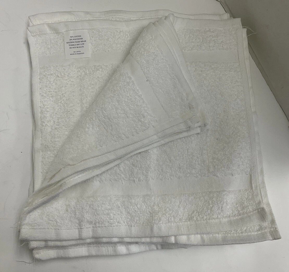 12 Pack Preferred Comfort institutional product White Wash Cloth