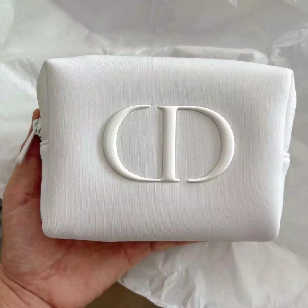 DiorTravel Vanity Case Blue Dior Oblique Embroidery DIOR CY #4 DiorTravel Vanity Case Blue Dior Oblique Embroidery DIOR CY