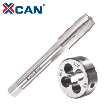 XCAN HSS M2 Maschinengewindebohrer & Schneideisen Satz M1-M16 Rechts Metrisch